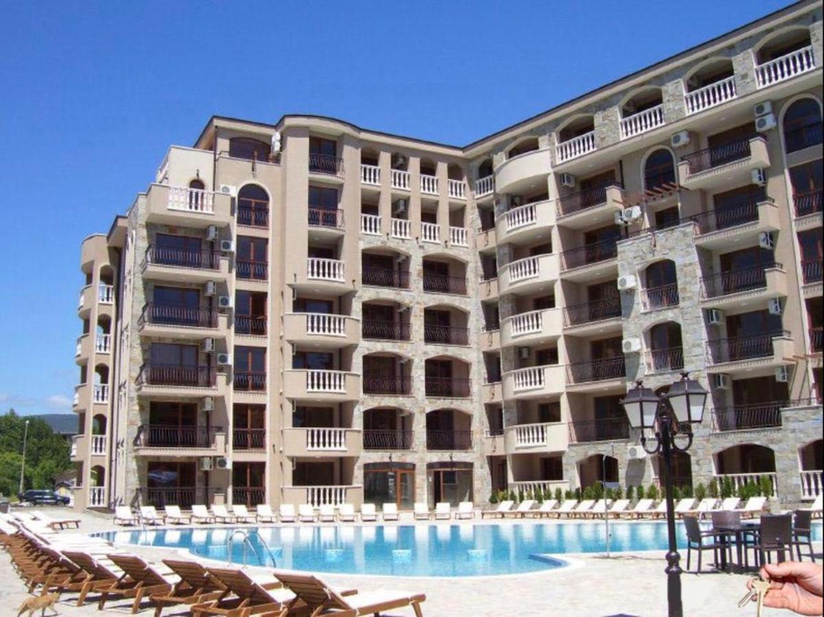 Kalia, Zweizimmer, Zweibalkon, Top-Apartment Sunny Beach Esterno foto