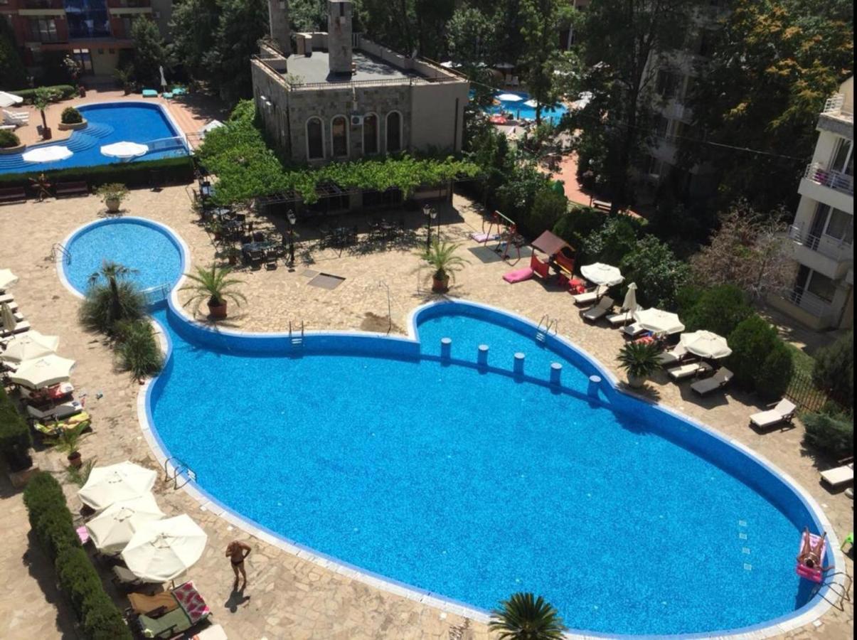 Kalia, Zweizimmer, Zweibalkon, Top-Apartment Sunny Beach Esterno foto