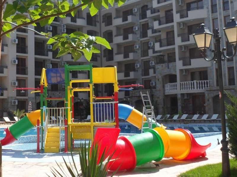 Kalia, Zweizimmer, Zweibalkon, Top-Apartment Sunny Beach Esterno foto